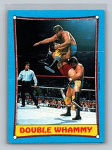Double Whammy #27 1987 Topps WWF - £1.59 GBP