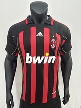 AC Milan Retro Jersey 2006/2007 Vintage Football Shirt Classic Soccer Kit - $45.00