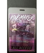 KINGMAKER - ORIGINAL 2014 SPRING TOUR LAMINATE BACKSTAGE PASS - £27.64 GBP
