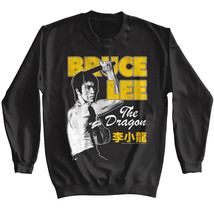 Bruce Lee Dragon Nunchaku Sweater Square Chinese Martial Arts Legend Los... - $45.50+