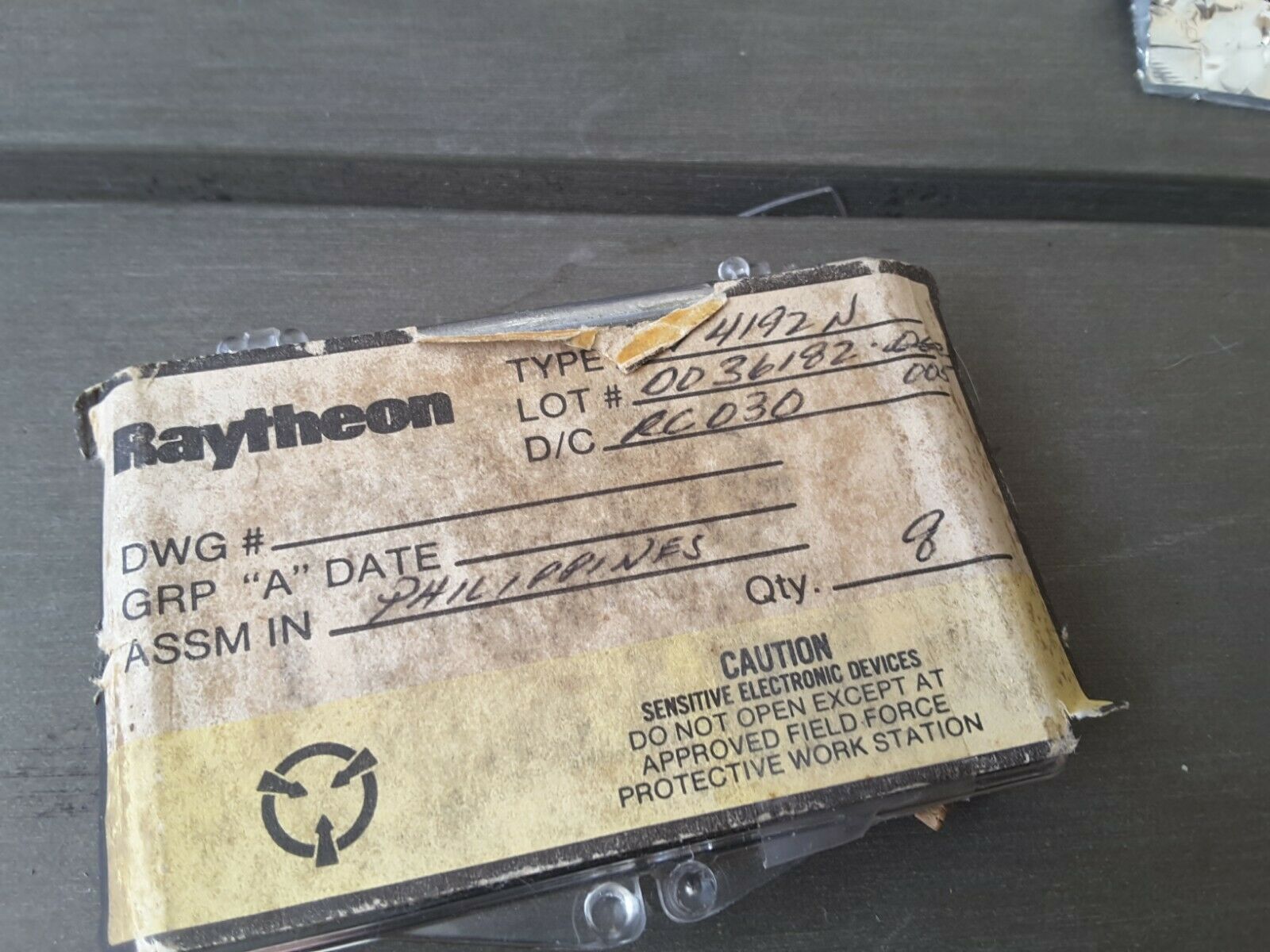 Rv4192n Raytheon IC SEMICONDUCTOR  SUPER RARE VINTAGE $15 - $14.61