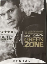 Green Zone (DVD, 2010, Rental) Matt Damon - £2.76 GBP