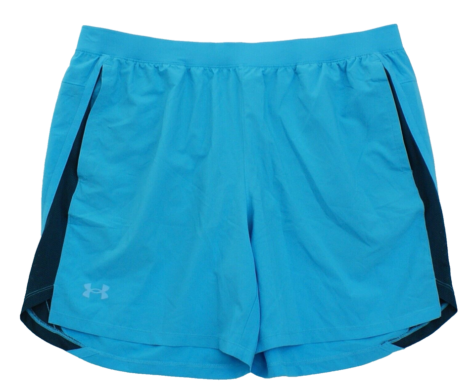 Under Armour Men&#39;s XXL Blue UA Launch Run Shorts Brief Lined Running 2XL - $33.40