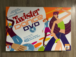 Twister Dance DVD Board Game Party Fun Dancing Milton Bradley Complete - £19.64 GBP