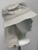 FIELD &amp; STREAM (S/M) Beige Wide Brim Mesh Breezer Neck Cover Fishing Safari Hat - £21.39 GBP