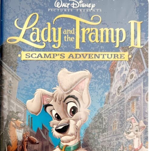 Primary image for Disney Lady And The Tramp 2 Scamp's Adventure SEALED New Vintage VHS VHSBX7