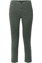 J BRAND Womens Trousers Ruby Slim Granite Green  26W - £67.37 GBP