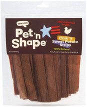 Pet n Shape Natural Chik n Sweet Potato Strips Dog Treats 14 oz Pet n Shape Natu - £51.54 GBP