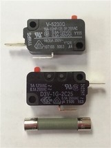 NEW Genuine/OEM VIKING MONITOR &amp; INTERLOCK SWITCHS (2) &amp; FUSE Part #PM10... - $1,215.11 MXN
