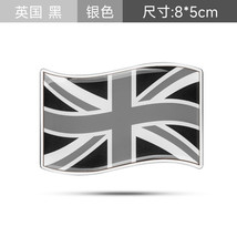 Germany Uk Italy Usa France Flag Car Metal Sticker Flying Flag Car Body Sticker  - £11.57 GBP