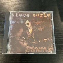 Steve Earle CD Train A Comin&#39; (1995 Stony Plain Canada) /w Emmylou Harris - £5.45 GBP