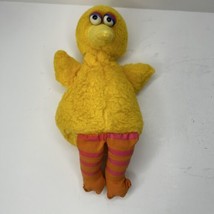 Vintage Knickerbocker Plush Big Bird Beanbag Toy Sesame Street - £15.86 GBP