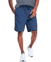 Nautica Men's 9" Stretch Performance Shorts in Deep Dive Wash Blue-Large... - $17.03