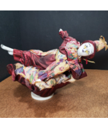 SEND IN THE CLOWNS - Rotating Doll Pose the Head 12 inch with MUSIC BOX ... - £10.71 GBP