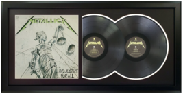 Metallica &quot;…And Justice for All&quot; Original Double Vinyl Record Framed Dis... - $269.00