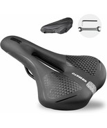 Extra Comfort Wide Bike Seat,Upgraded Dual Shock Absorber Ball Bicycle S... - £19.92 GBP
