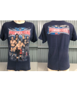 Wrestlemania Triple H Undertaker Brock Lesnar Roman Reigns Medium T-Shirt - $11.45