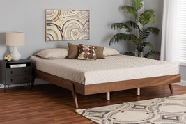 Grant Ash Walnut Queen Size Bed - $4,614.86 MXN