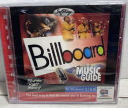 Billboard Music Guide PC CD-ROM Computer Video Game Find the Right Music - £3.94 GBP