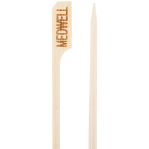 Tablecraft &#39;&#39;Medium Well&#39;&#39; 3 1/2&#39;&#39; Bamboo Meat Markers - 100/Pack - $9.23