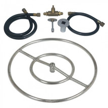 18 in. Stainless Steel Ring Kit Natural Gas - €246,42 EUR