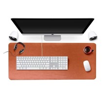 STG Premium Leather Gaming Mouse Pad Water Proof Office &amp; Home Table Mat 60x30cm - £43.94 GBP