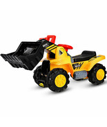 Kids Ride On Bulldozer Toy Play Truck with Adjustable Bucket Aged 3+ Yea... - $158.70 CAD