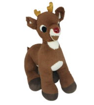 Build A Bear Rudolph Red Nosed Reindeer Stuffed Animal Plush Toy Christmas - £29.61 GBP
