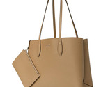 Kate Spade All Day Large Golden Beige Leather Tote Pouch PXR00297 Bag Pu... - $118.79