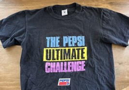 Vintage The Pepsi Ultimate Challenge T-Shirt LARGE Delta USA MADE - £19.93 GBP