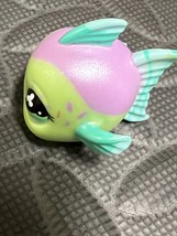 Littlest Pet Shop Puffer Fish #514 Clover Eye 514 Pufferfish Cake Topper - $188.47 MXN