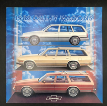 1982 Chevrolet Chevy Wagons Dealer Sales Brochure Showroom Catalog - $9.49
