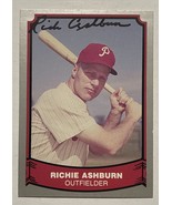 Richie Ashburn (d. 1997) Autographed 1988 Pacific Legends Baseball Card ... - $27.35 CAD