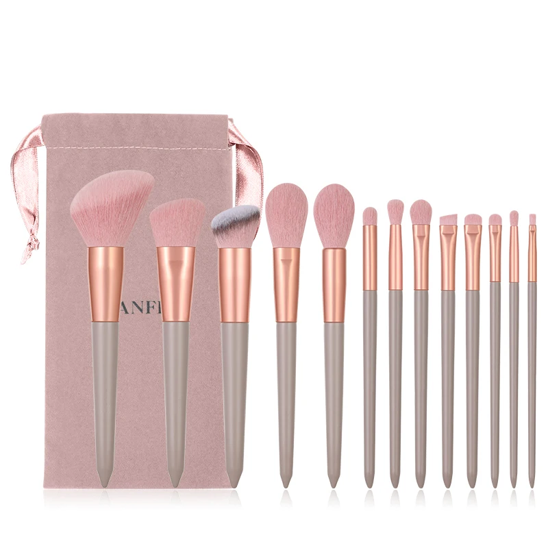 BANFI 13Pcs Makeup Brushes Set Soft Concealer Eyeshadow Foundation Blush Lip Eye - £63.43 GBP