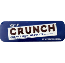 2010s Nestle Crunch Chocolate Tin Candy Advertisement Collectible 6.75&quot; E16 - $372.45 MXN