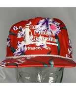 Vintage Tropical Irrigation Snapback Hat Cap Hawaiian Trucker Pasco - $418.29 MXN