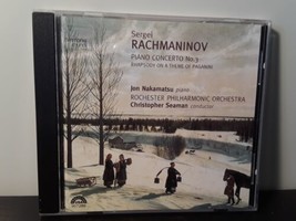 Rachmaninov: Piano Concerto No. 3; Rhapsody (CD, 2001) Jon Nakamatsu Signed - £30.36 GBP