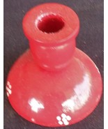 Lovely Wooden Mini Candlestick Holder – Hand Painted – Sweden – CUTE PIE... - $12.40 CAD