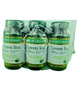 Lot of 3 Nature&#39;s Bounty Green Tea Pills 315mg, 100 Capsules - $24.33 CAD