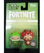 Funko Pint Sized Heroes 2 pack Fortnite Rex Tricera Ops NEW - £9.06 GBP