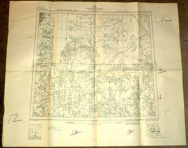 Kaniapiskau Canada Mines &amp; Technical Surveys Map 1952 - $9.48