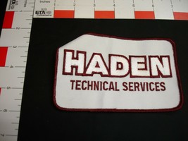 Gas and Oil Advertising Haden large vintage patch Technical Services - £14.75 GBP
