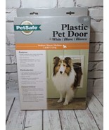 PetSafe HPA11-10967 Plastic Pet Door ~ Medium ~ 8 1/8&quot;x 11 3/4&quot; Flap Ope... - £18.01 GBP