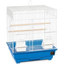 Prevue Square Top Bird Cage Assorted Colors - Small - £69.83 GBP