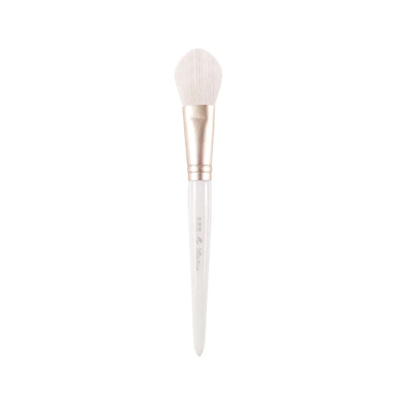 Osmetic brush the snow white series peach heart shape powder blush brush soft goat hair thumb200