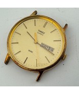 Vintage Timex Quartz Watch Men Gold Tone Water Resistant ~ For Parts Repair - €18,76 EUR Vintage Timex Quartz Watch Men Gold Tone Water Resistant ~ For Parts Repair - €18,76 EUR