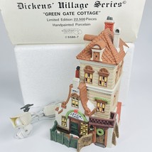 Dept 56 Green Gate Cottage Limited Edition 1989 Dickens Village With Light NIB - £30.54 GBP