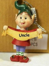 Christmas Ornaments WHOLESALE- Russ BERRIE- #13796- 'UNCLE'- (6) - New -W74 - $5.65