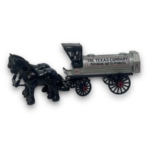 1991 Ertl Texaco / The Texas Company Horse Drawn Tanker Diecast Bank 9390VP - £20.88 GBP