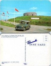 Bermuda Fort St. Catherine St. George&#39;s Parish Car Pillow on Top VTG Postcard - £7.02 GBP